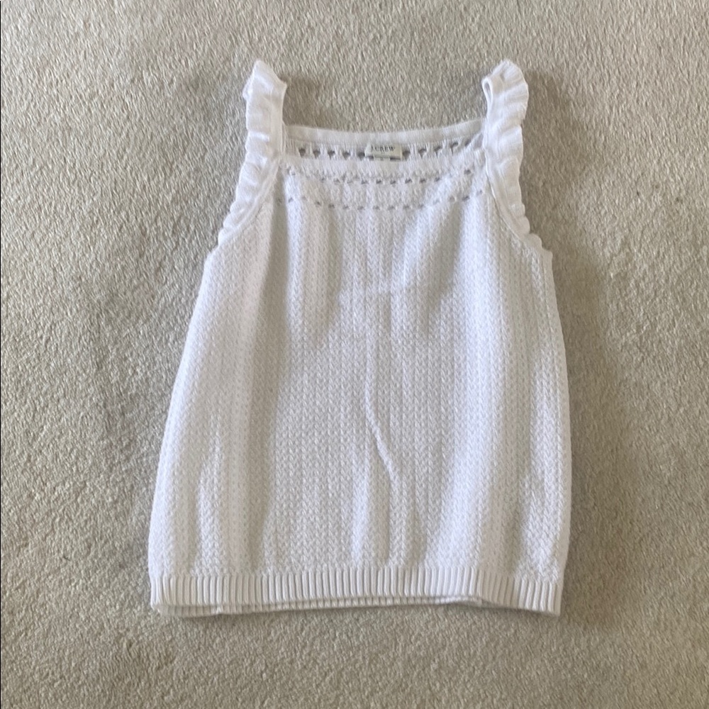 J. Crew Cream Knit Top